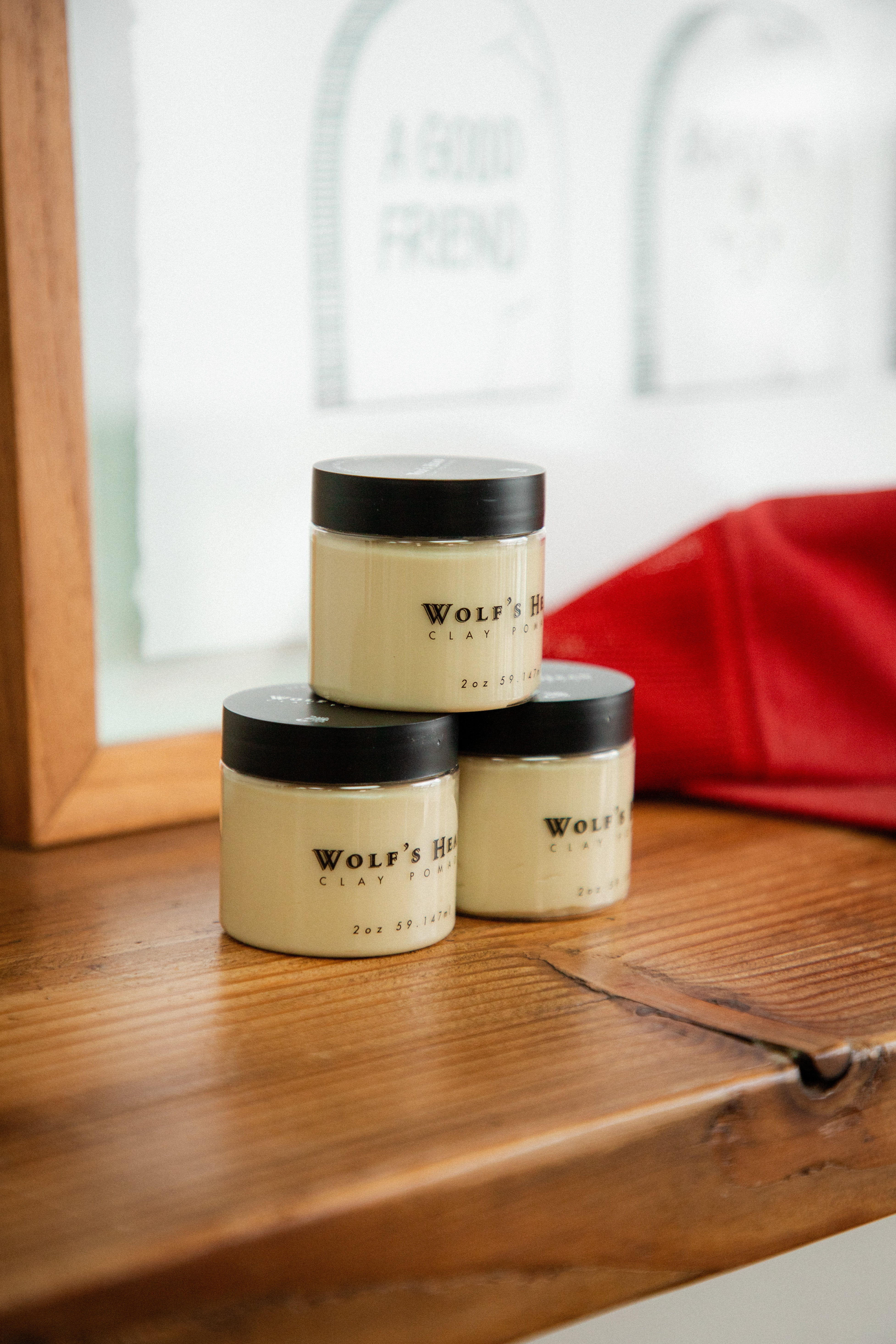How to Use Clay Pomade – Strong Hold, Matte Finish | Wolf's Head