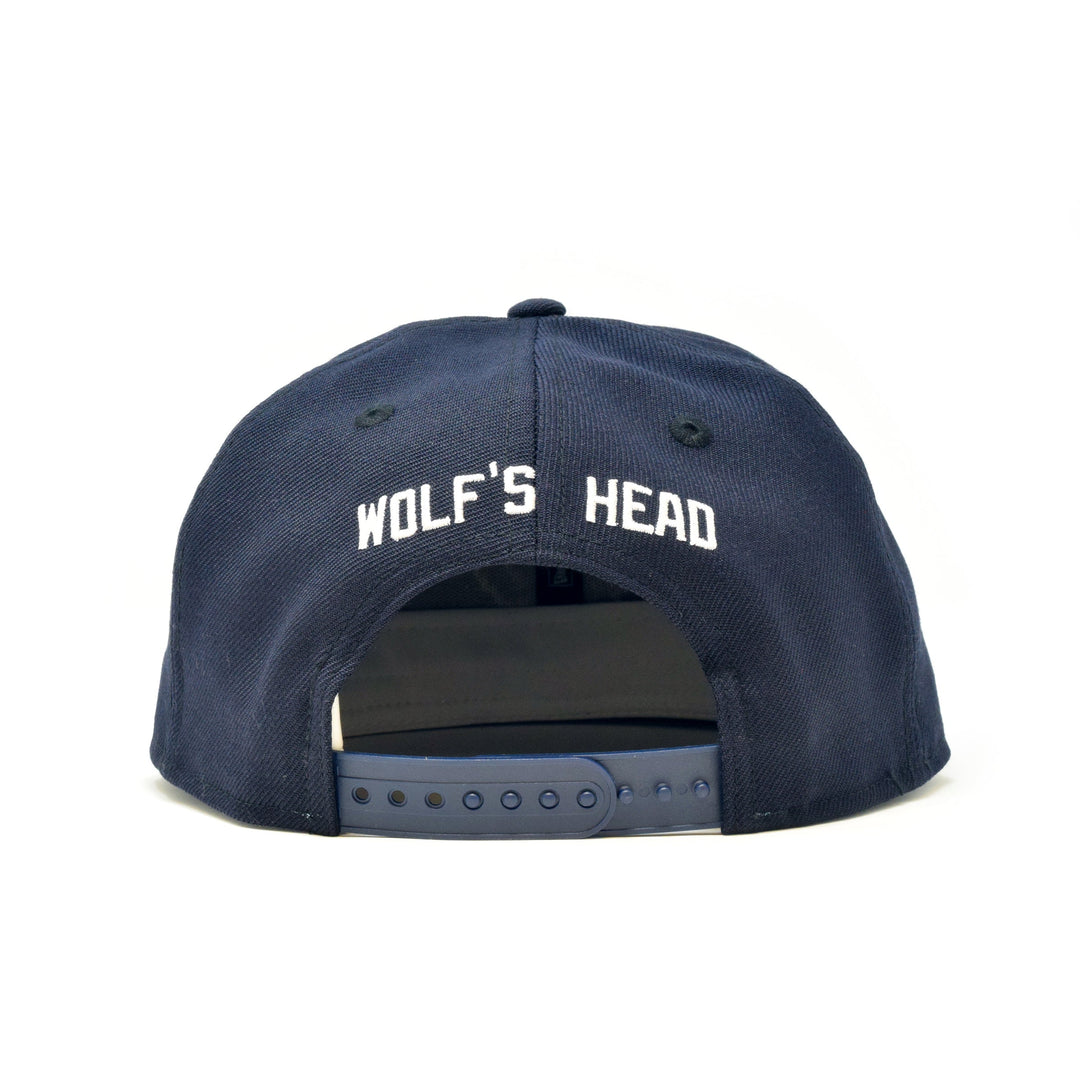 New Era X Wolf's Head - Gorra snapback azul marino
