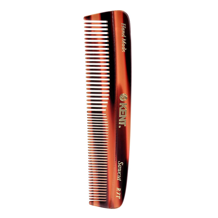 Kent R 7T Pocket Comb – handcrafted grooming essential for smooth styling available at Wolf's Head