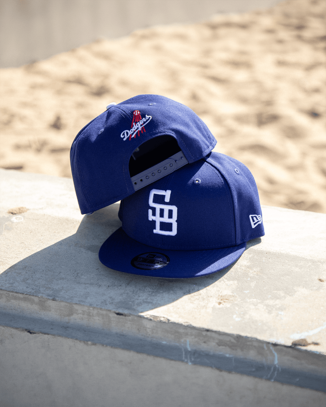 Santa Barbara Dodgers New Era 9FIFTY Royal Blue Snapback Hat