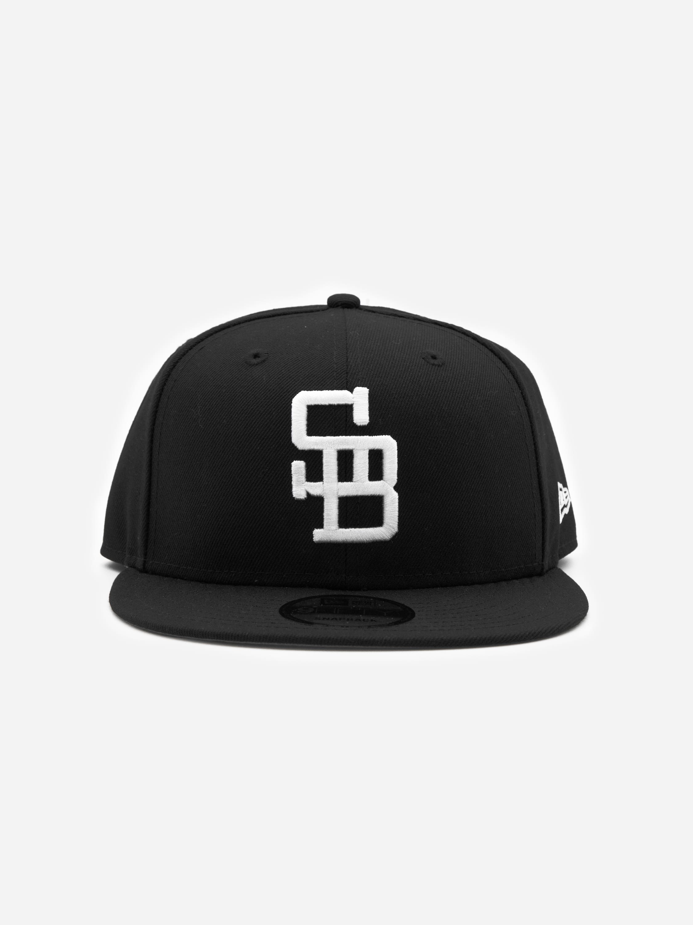 Santa Barbara Dodgers New Era 9FIFTY Black Snapback Hat | Wolf's Head
