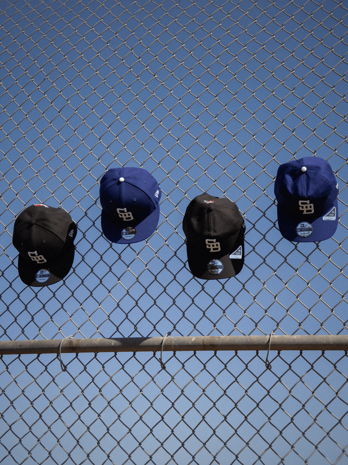 Santa Barbara Dodgers New Era hat collection graphic