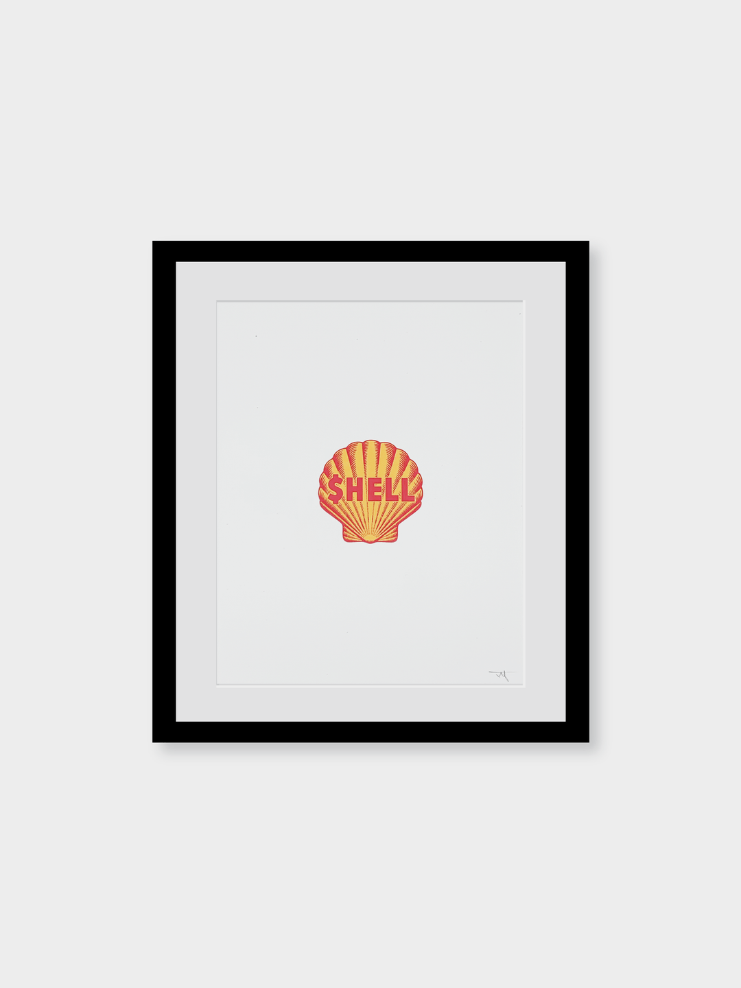 Hypnotized Studios - $HELL 8.5" X 11" Screen Print - Wolf's Head Trading Company