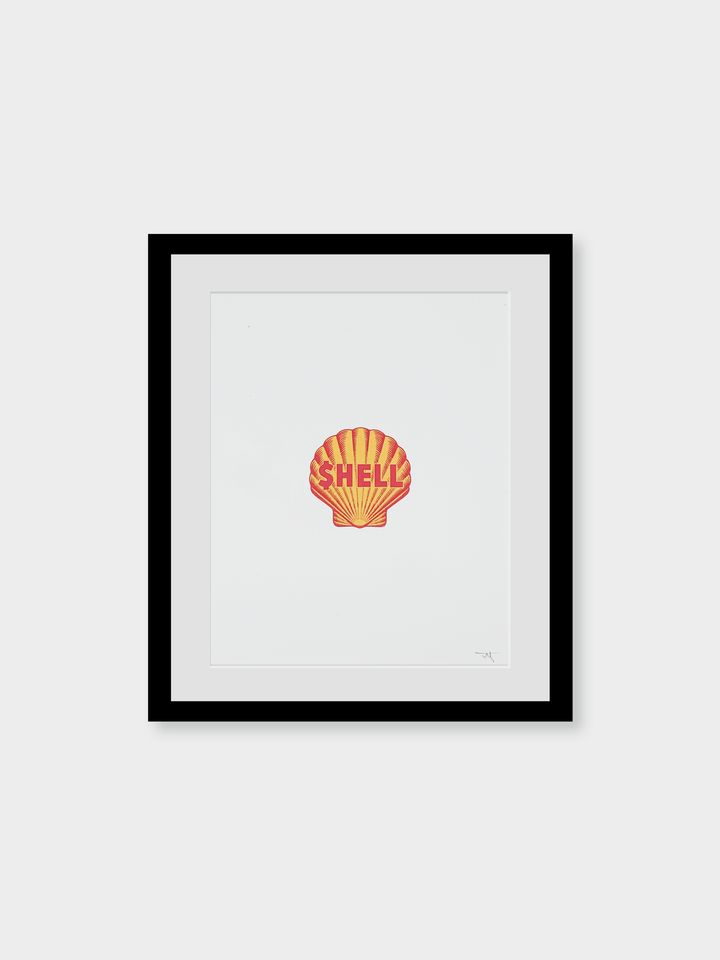 Hypnotized Studios - $HELL 8.5" X 11" Screen Print - Wolf's Head Trading Company