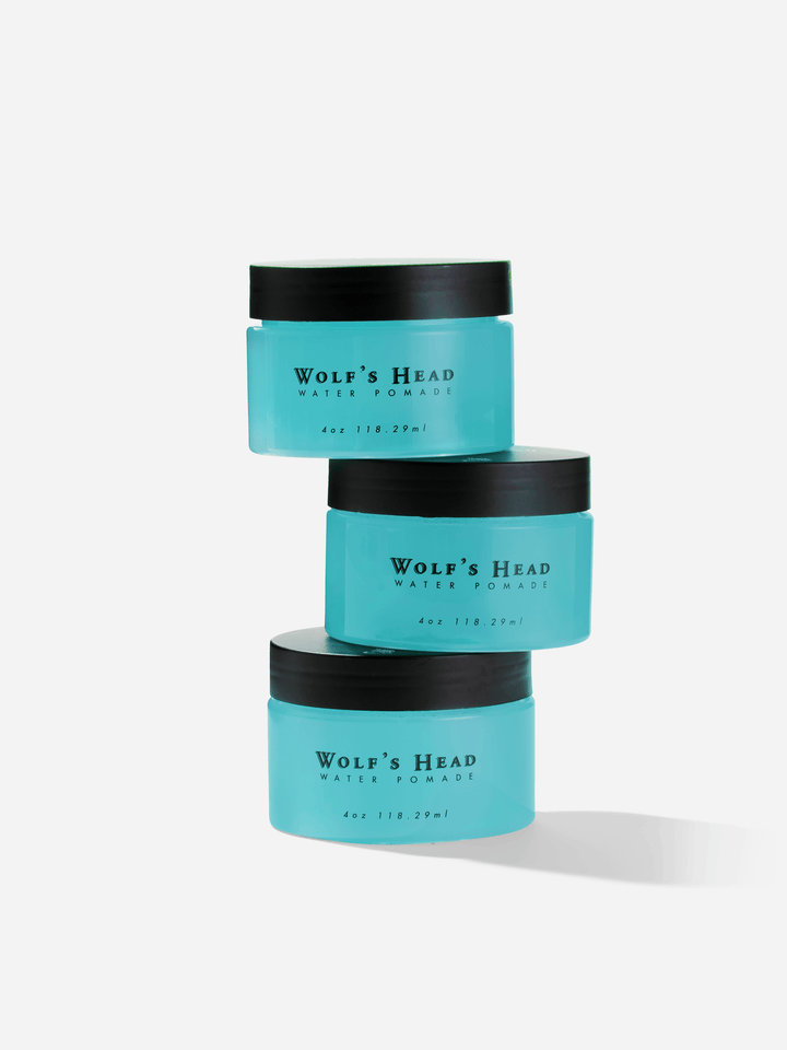 Water Soluble Pomade 3 Pack — Strong Hold | Natural Shine