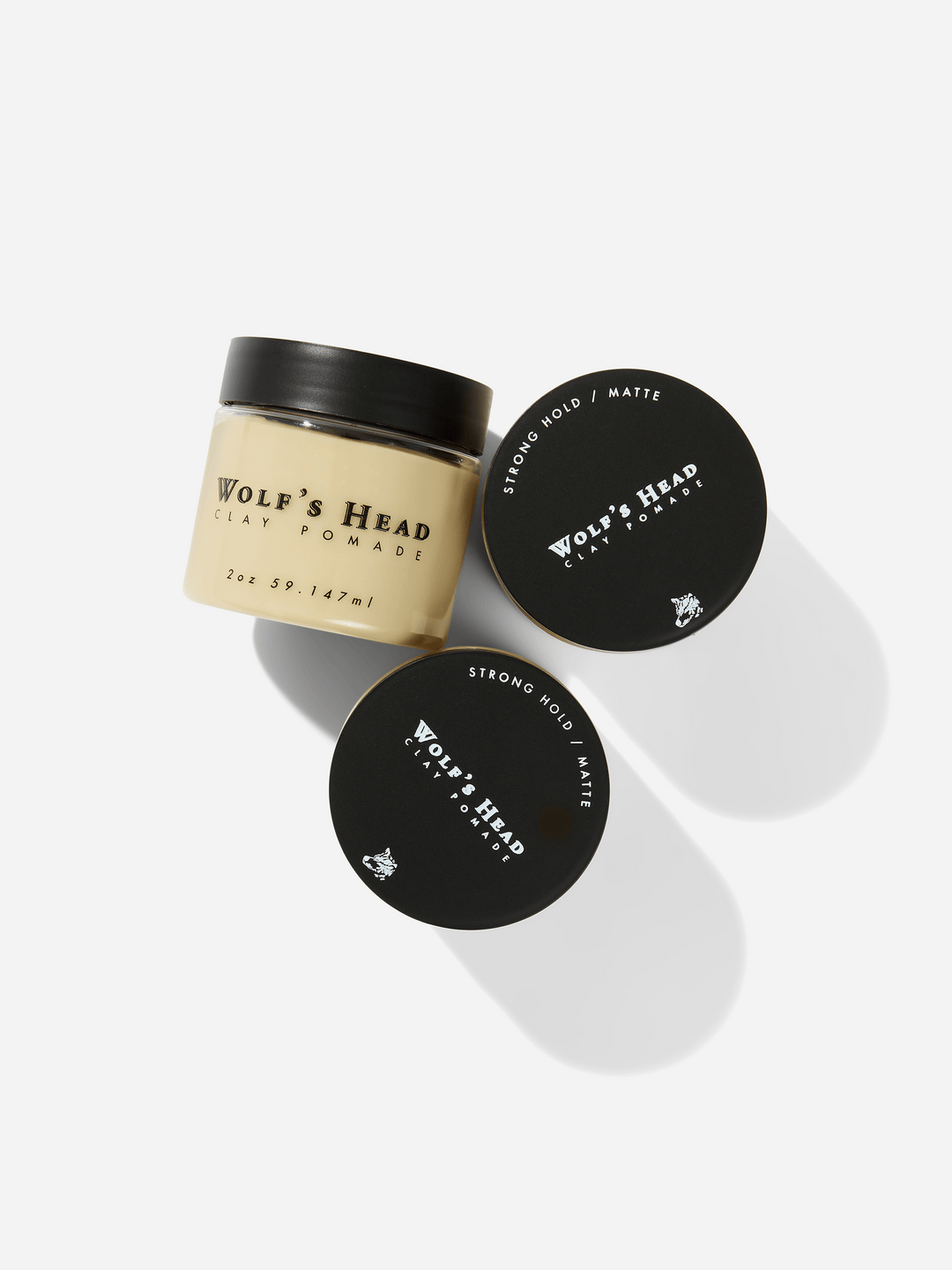 Clay Pomade 3 Pack— Strong Hold, True Matte Finish