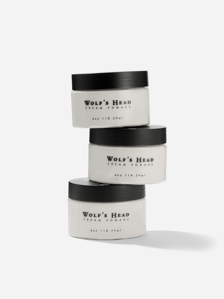 Cream Pomade 3 Pack — Medium Hold | Natural Matte Finish