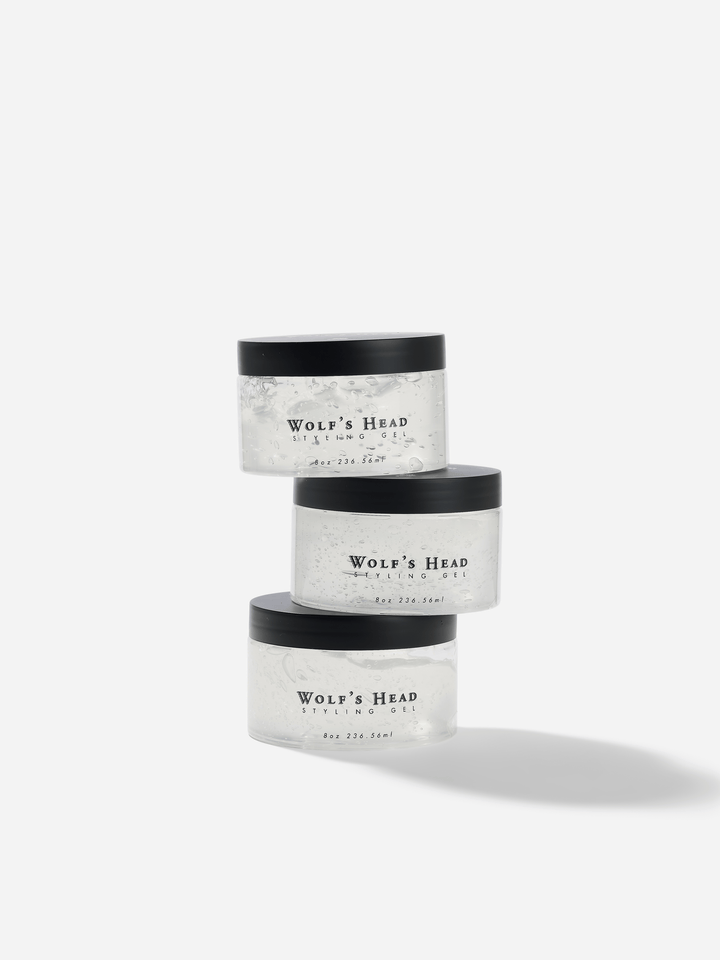 Styling Gel Pomade 3 Pack — Extra Strong Hold | High Shine