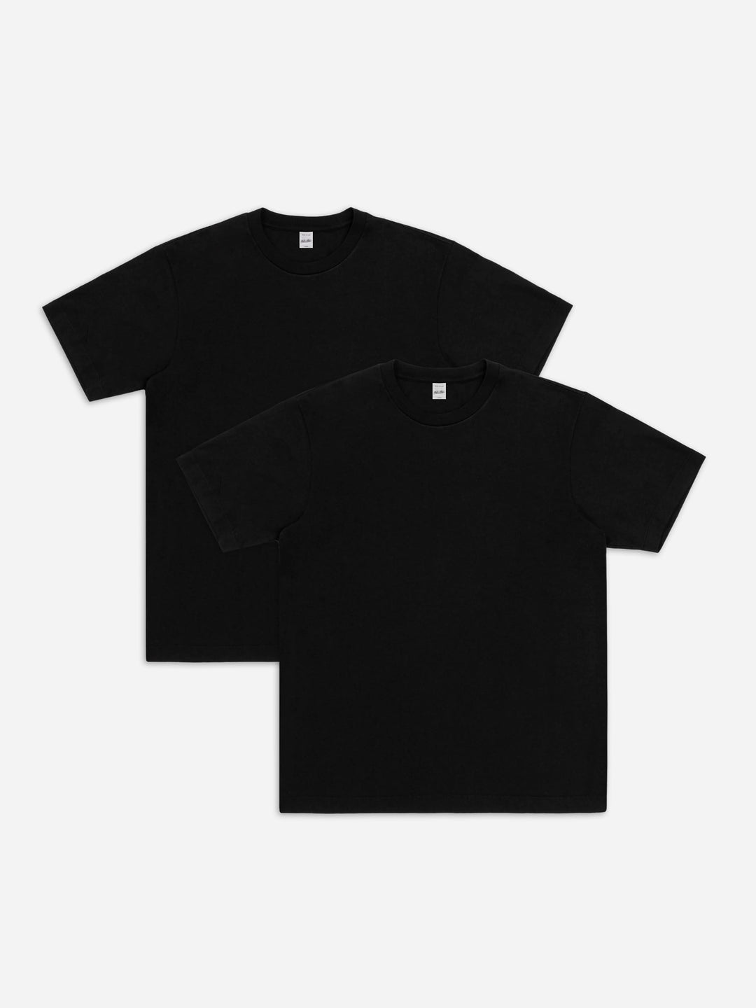 Heavyweight 9oz T-Shirt 2-Pack Black - Wolf's Head Trading Company Blanks - Ships free in the US for orders $35