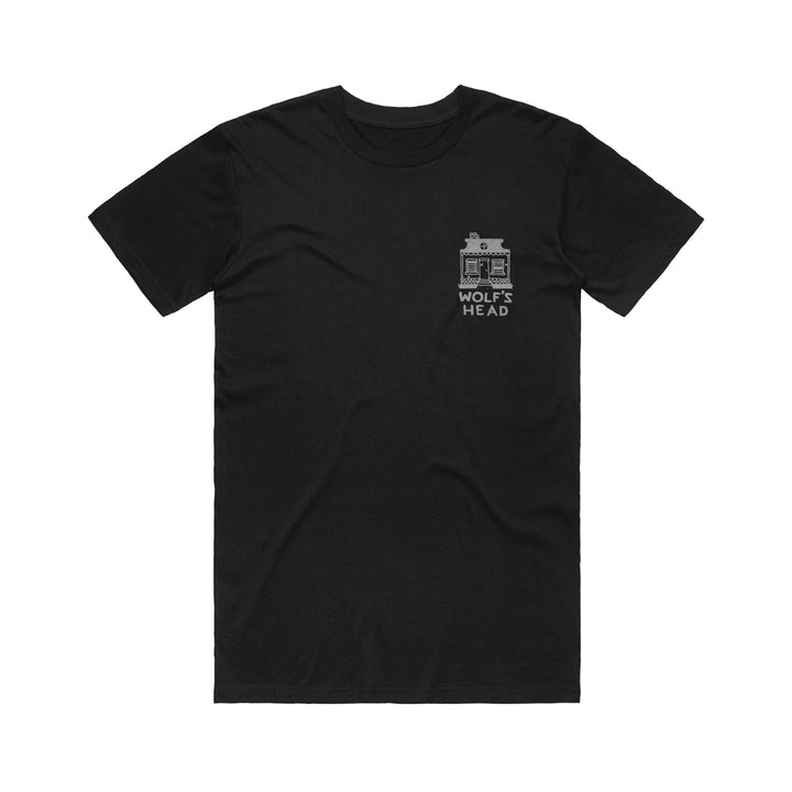ウルフズヘッド 3M™ バンドー Tシャツ - ブラック