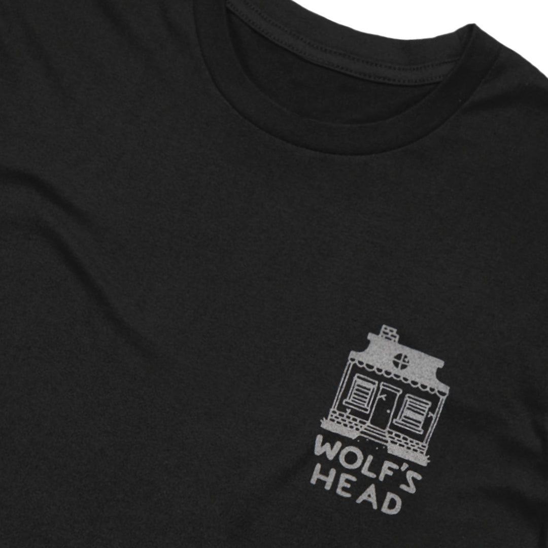Wolf's Head 3M™  Bando T-Shirt - Black