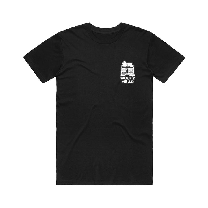 ウルフズヘッド 3M™ バンドー Tシャツ - ブラック