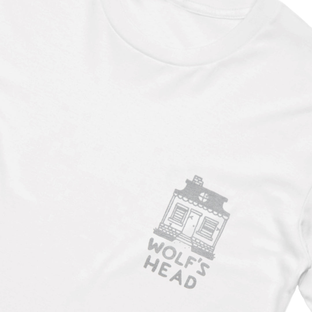ウルフズヘッド 3M™ バンドー Tシャツ - ホワイト