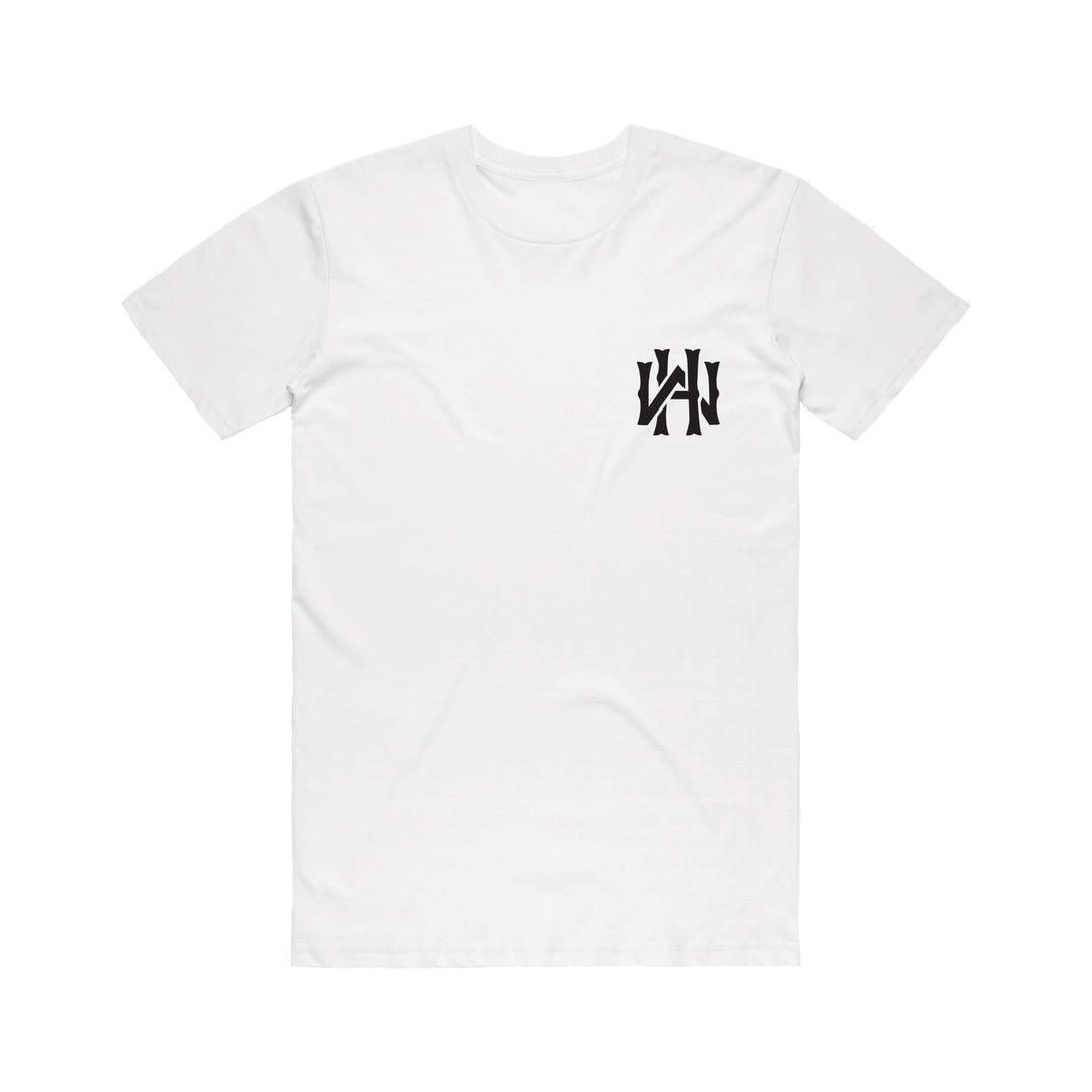 ウルフヘッドモノグラムTシャツ - ホワイト