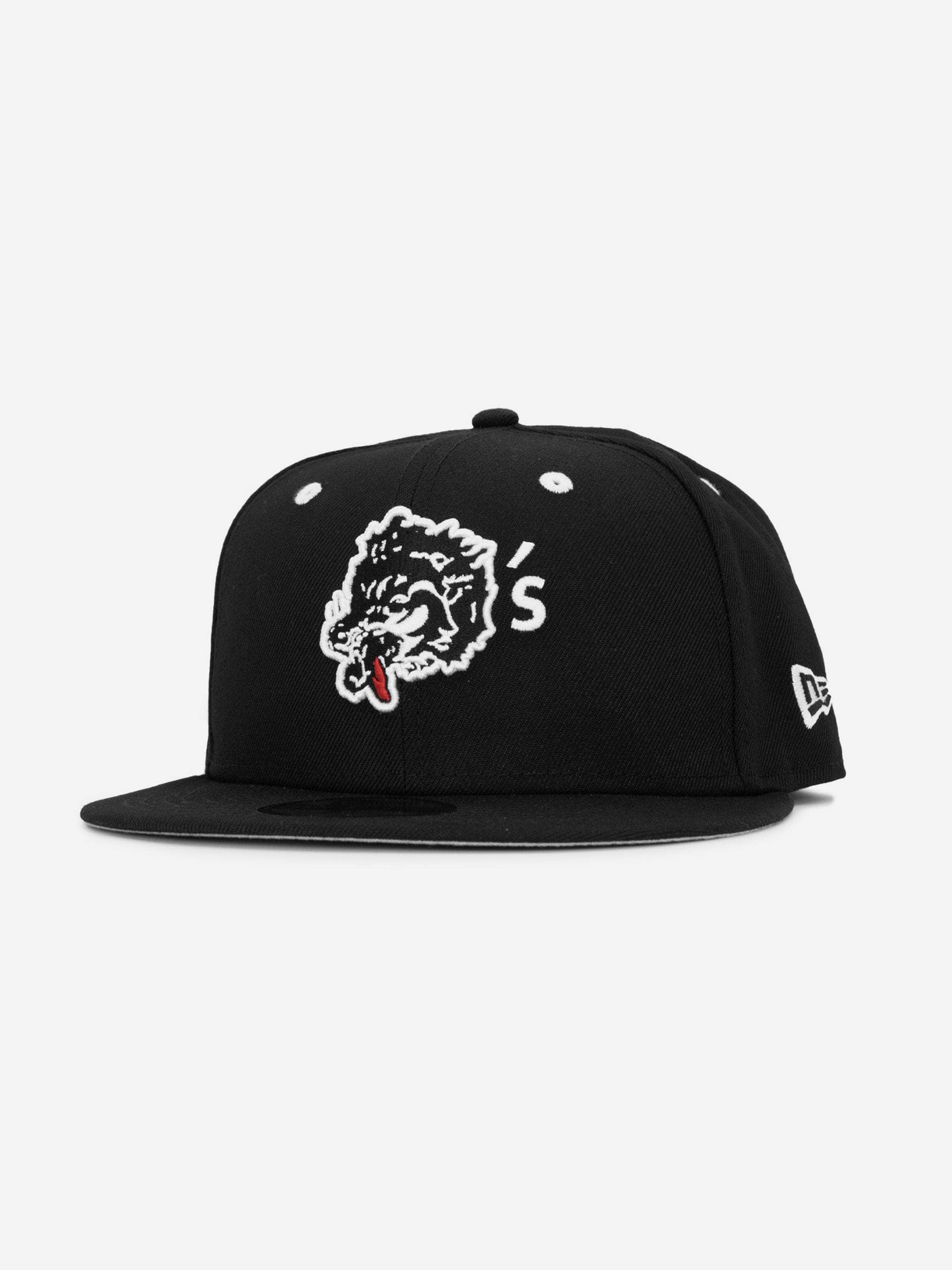 Wolf's Head x New Era 59FIFTY Black Fitted Hat | Limited Run