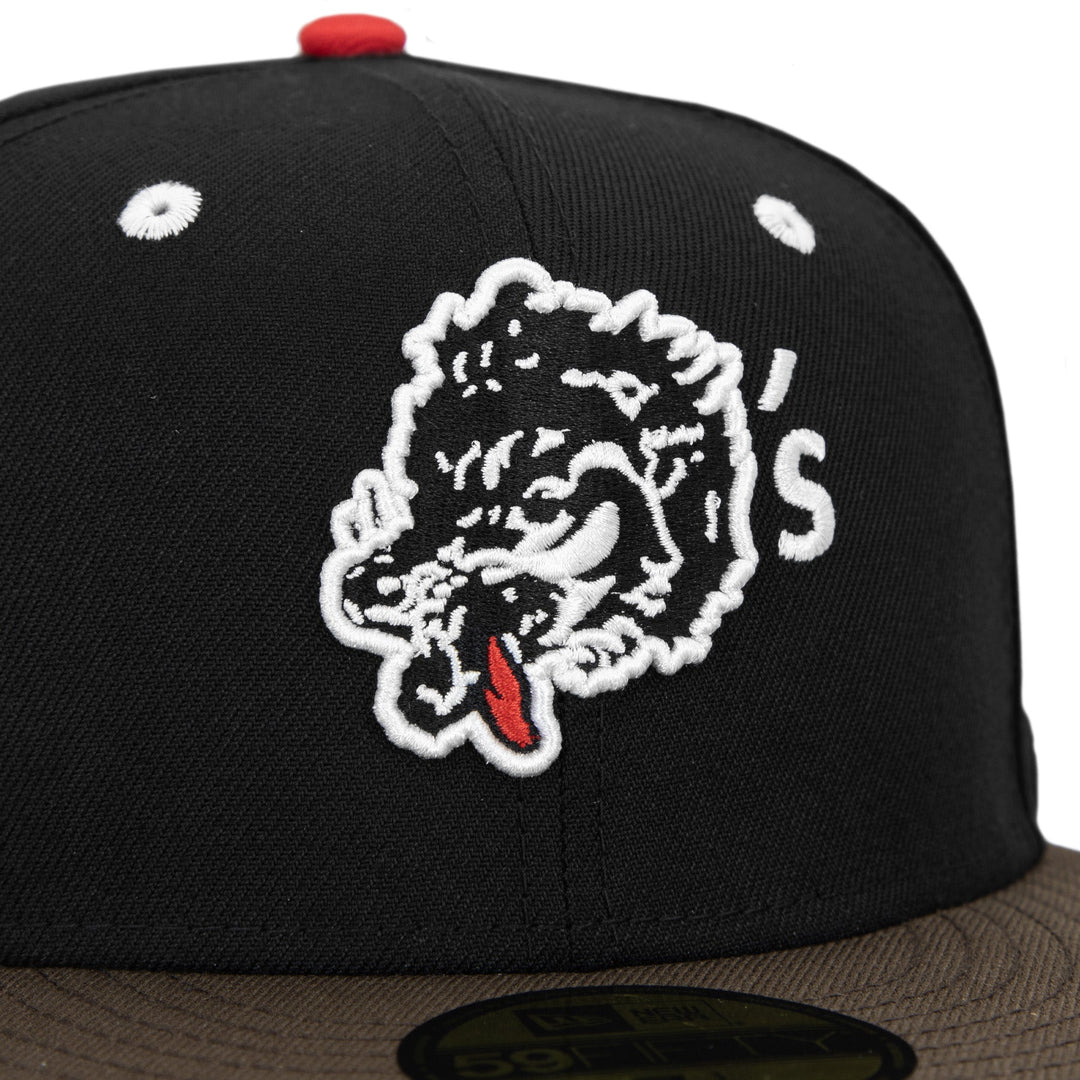 New Era X Wolf's Head - Brown Mix Fitted Cap