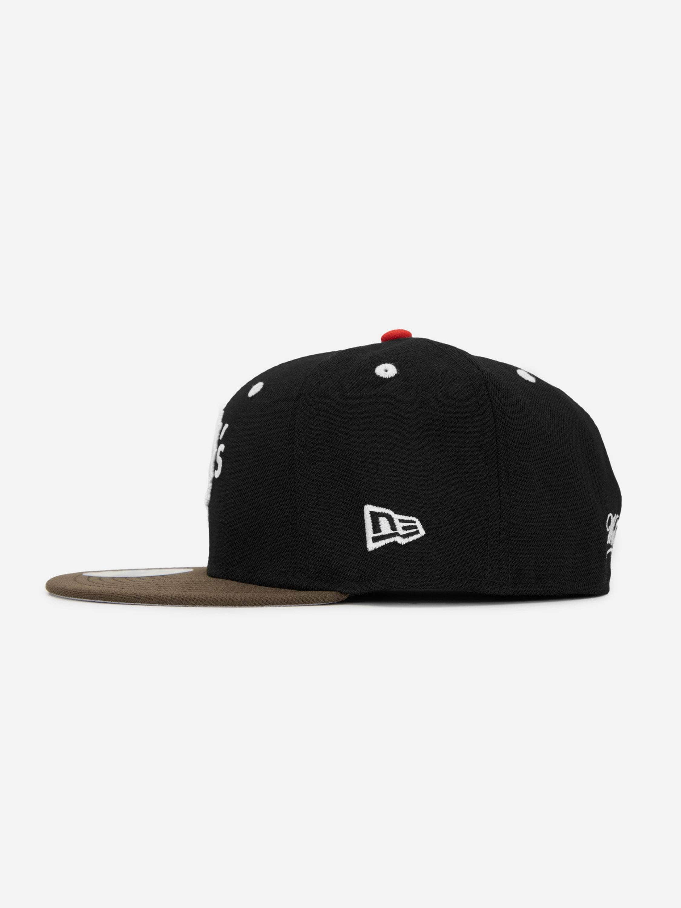 Wolf's Head x New Era 59FIFTY Mixed Brown Fitted Hat | Limited Run
