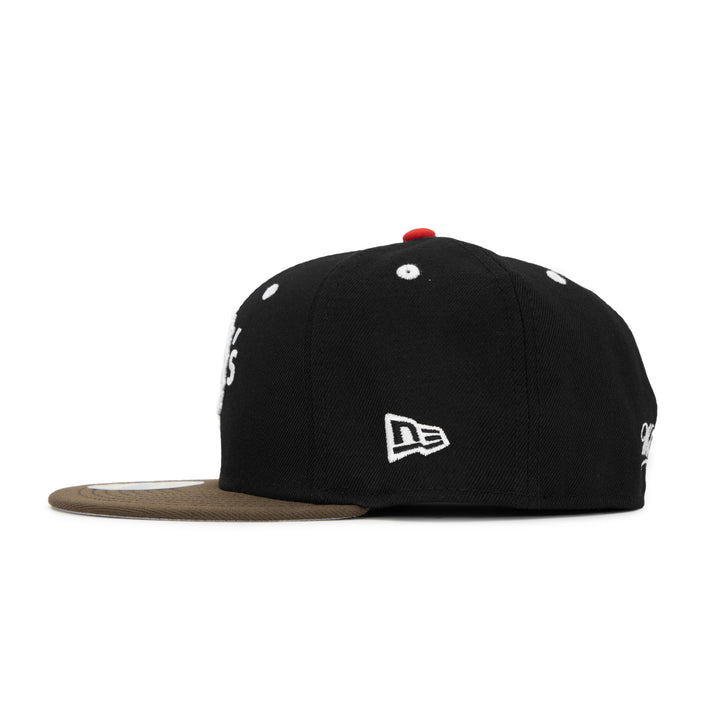 New Era X Wolf's Head - Brown Mix Fitted Cap