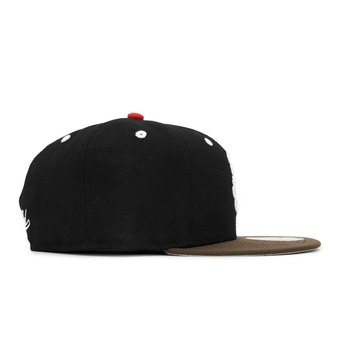 New Era X Wolf's Head - Brown Mix Fitted Cap