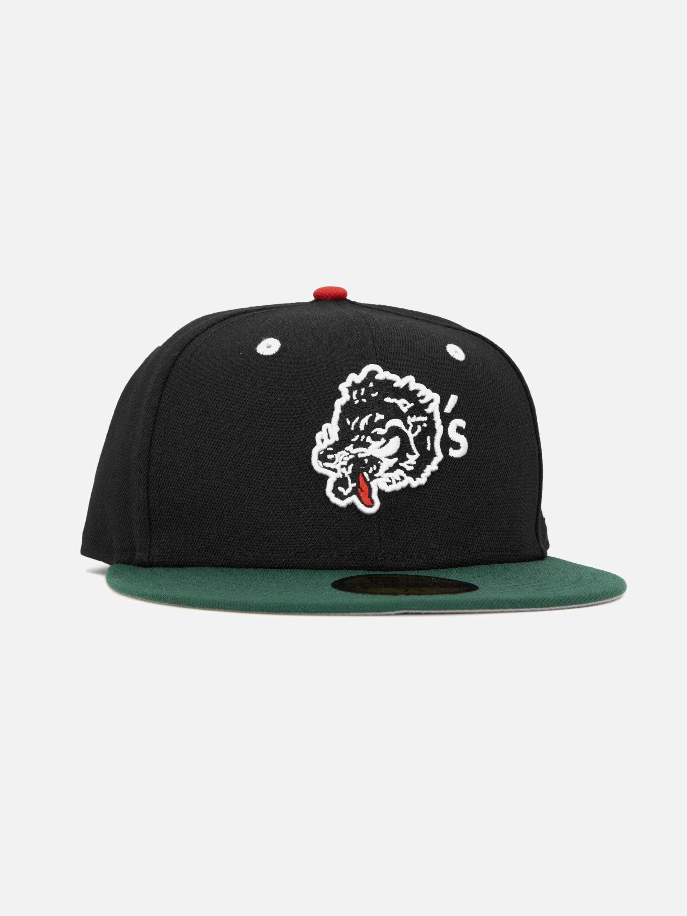Wolf's Head x New Era 59FIFTY Mixed Green Fitted Hat | Limited Run