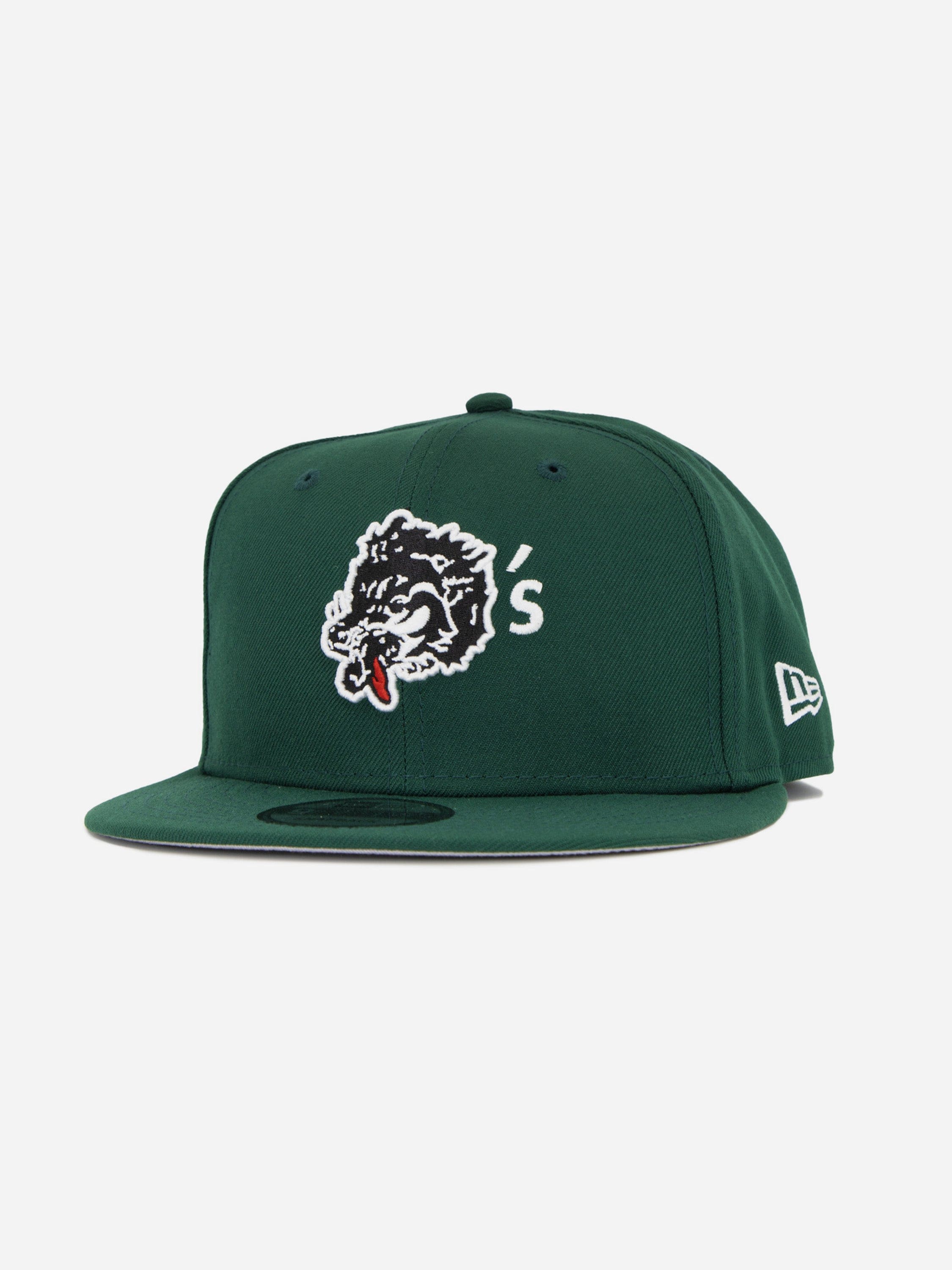 Wolf's Head x New Era 9FIFTY Mixed Green Snapback Hat | Limited Run