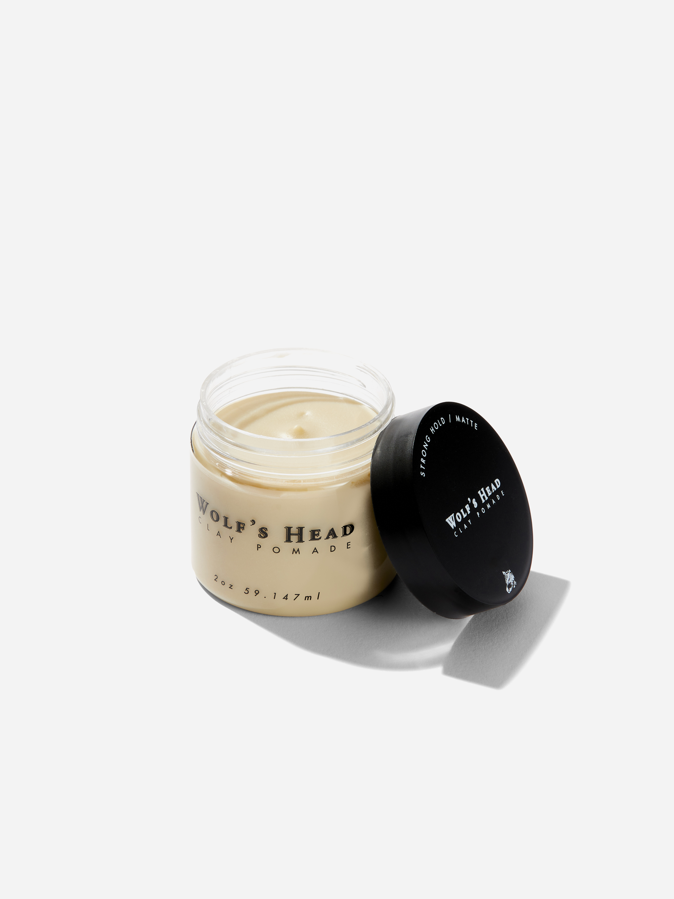 Wolf's Head Clay Pomade | Strong Hold, True Matte Finish