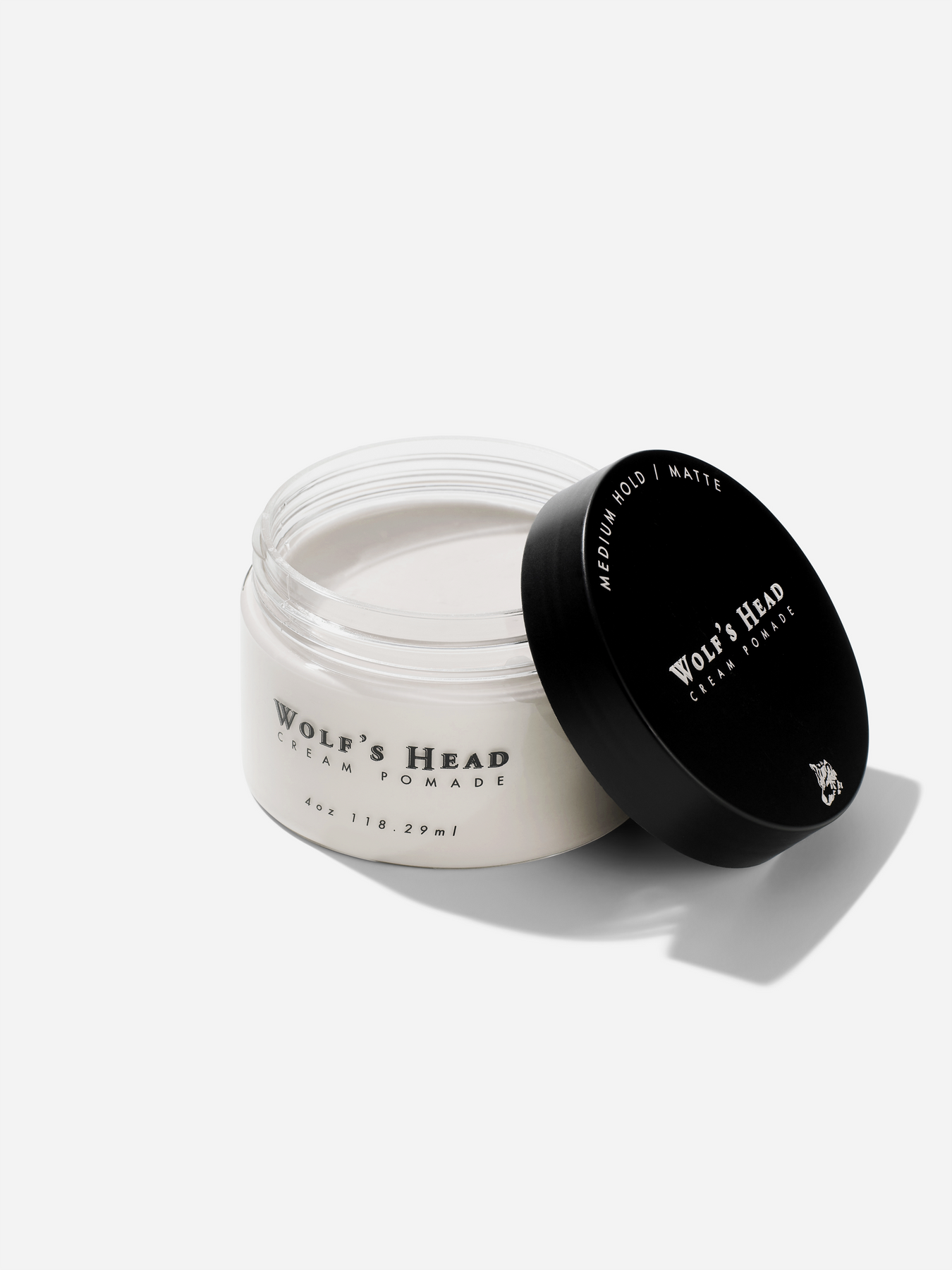 Cream Pomade | Medium Hold, Matte Finish | Wolf's Head