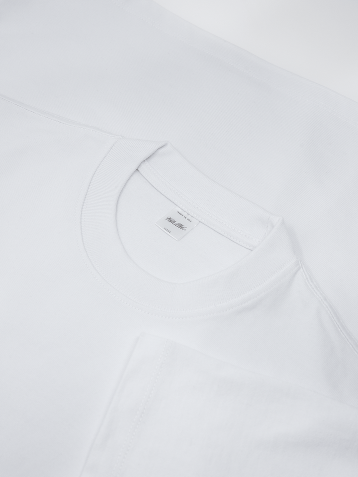 1 inch ribbed cotton collar on the Wolf&