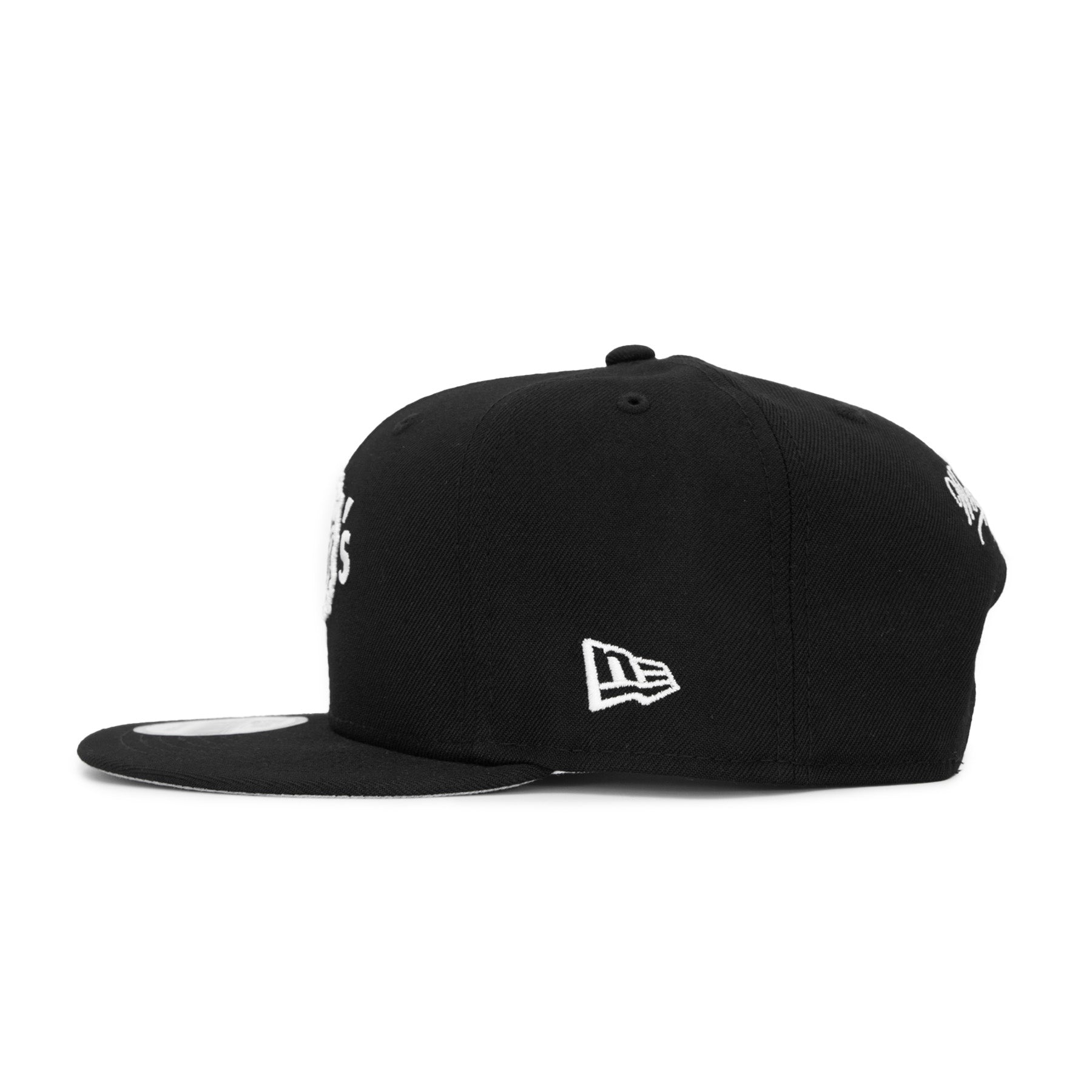 New Era X Wolf's Head – Classic Black Snapback Hat