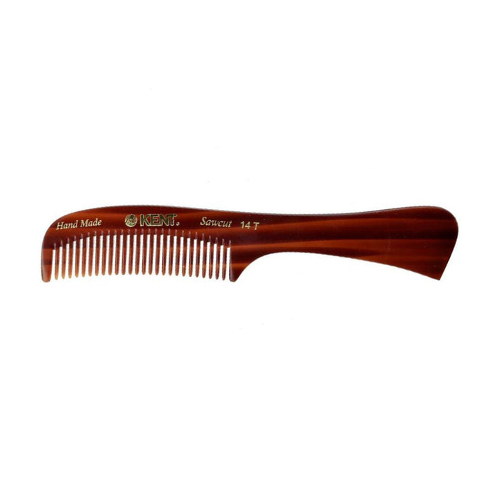 Kent Brothers 14T Rake Comb, a quality grooming essential available at Wolf's Head - Side