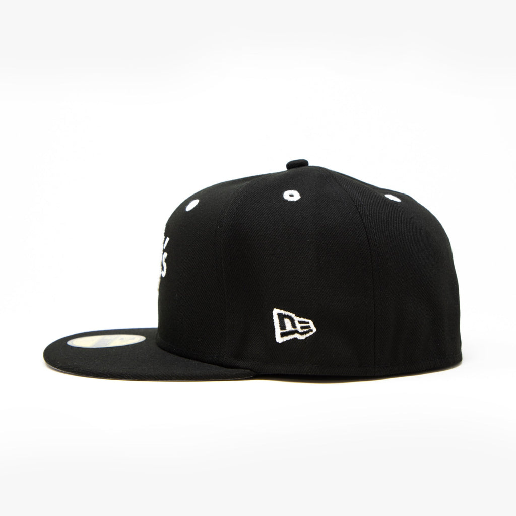 New Era For Wolf's Head - Black Fitted Cap