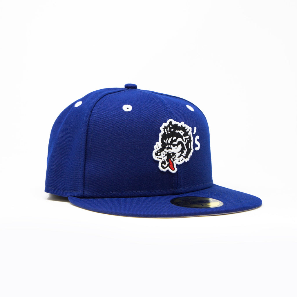New Era For Wolf's Head - Royal Blue Fitted Cap