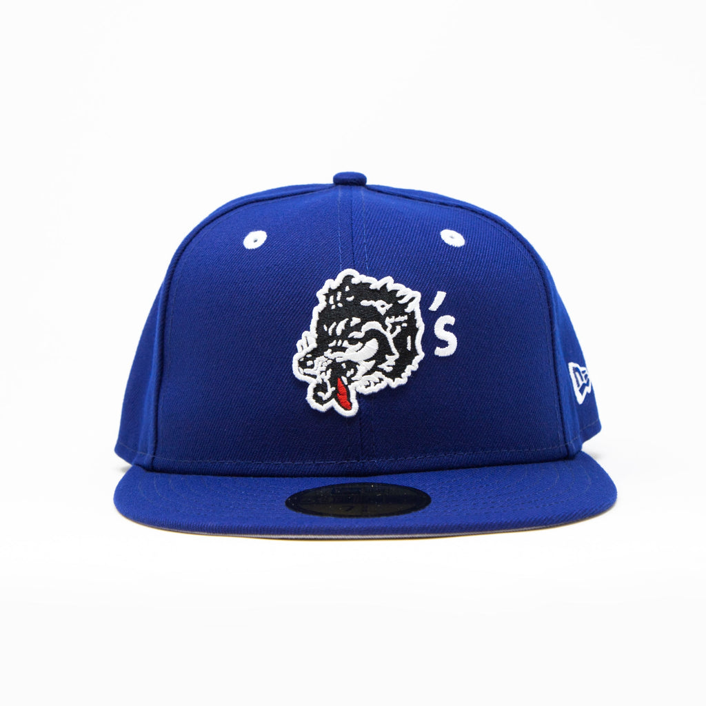 New Era For Wolf's Head - Royal Blue Fitted Cap