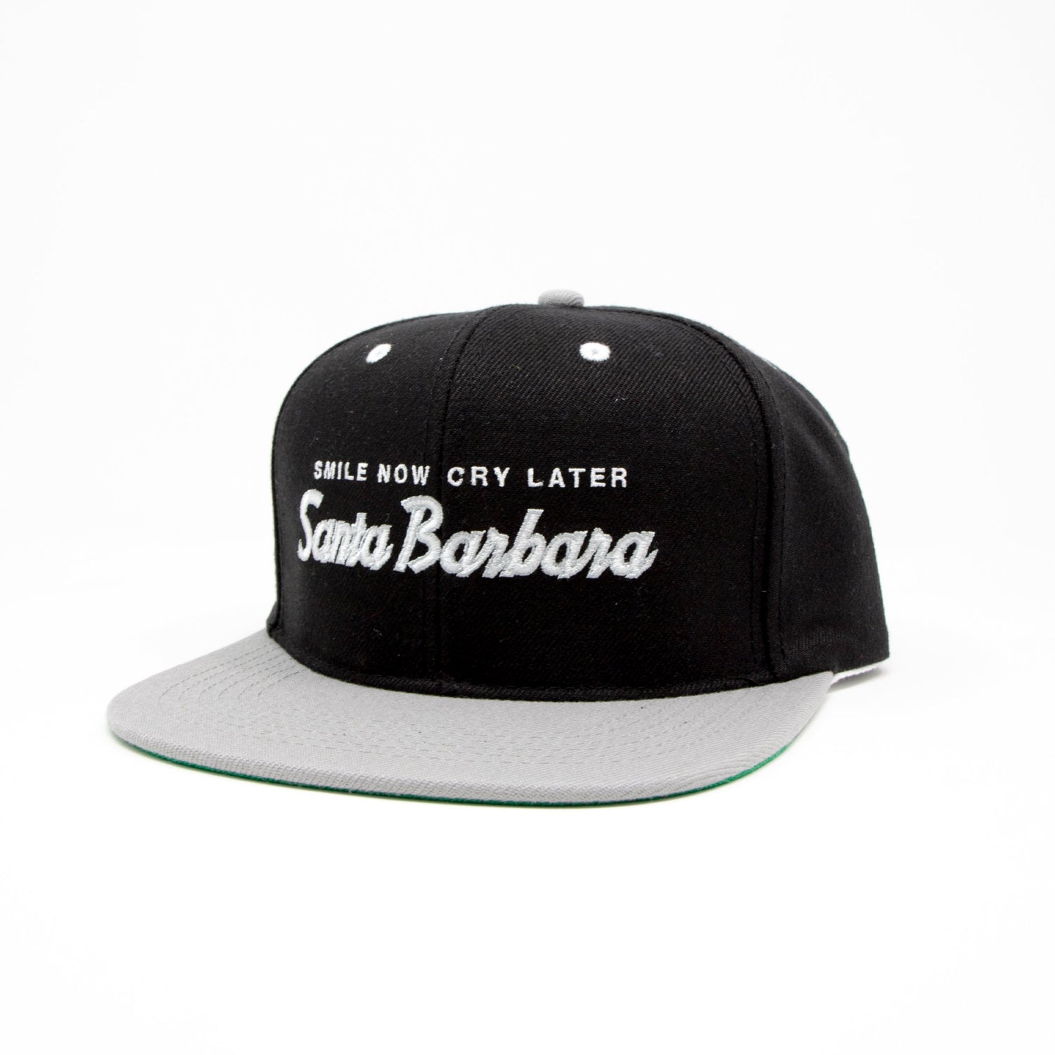Hypnotized Studios Smile Now Cry Later SB Hat - Black and Grey
