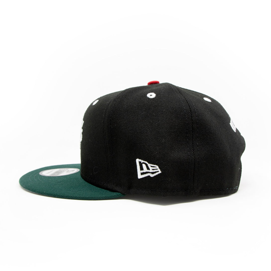 New Era X Wolf's Head - Green Mix Snapback Hat