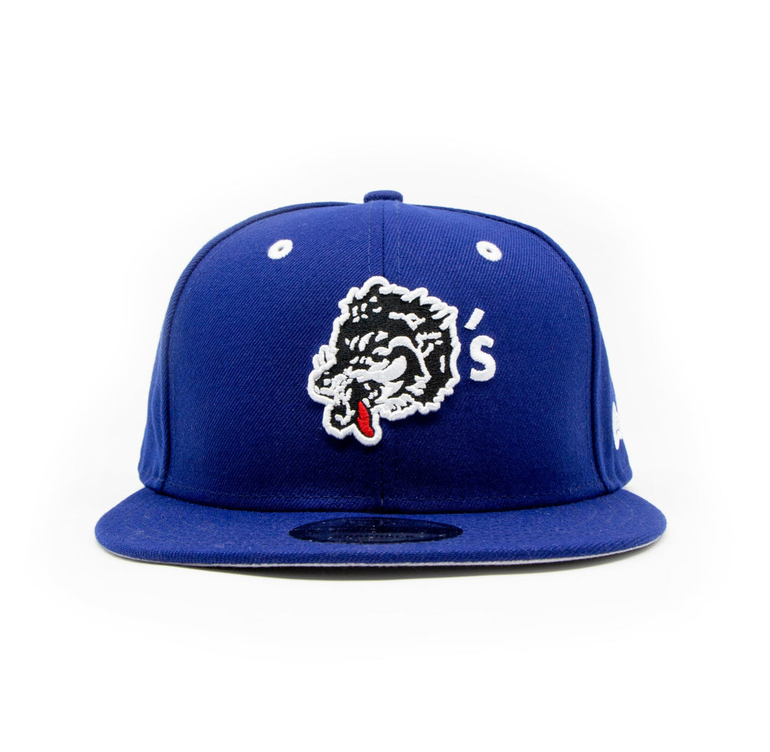 Wolf's Head New Era - Royal Blue Snapback Cap