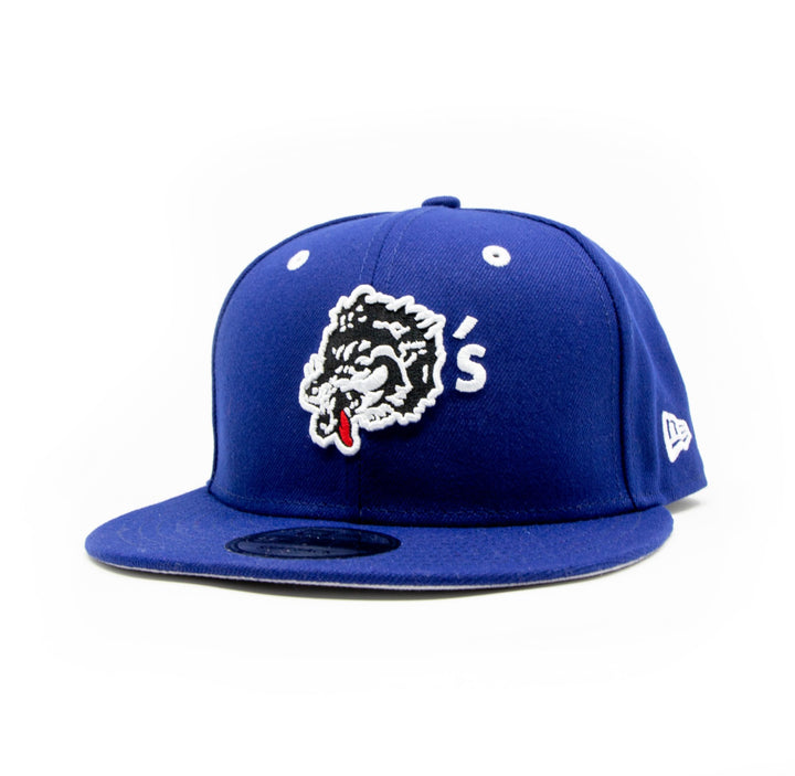 Wolf's Head New Era - Royal Blue Snapback Cap